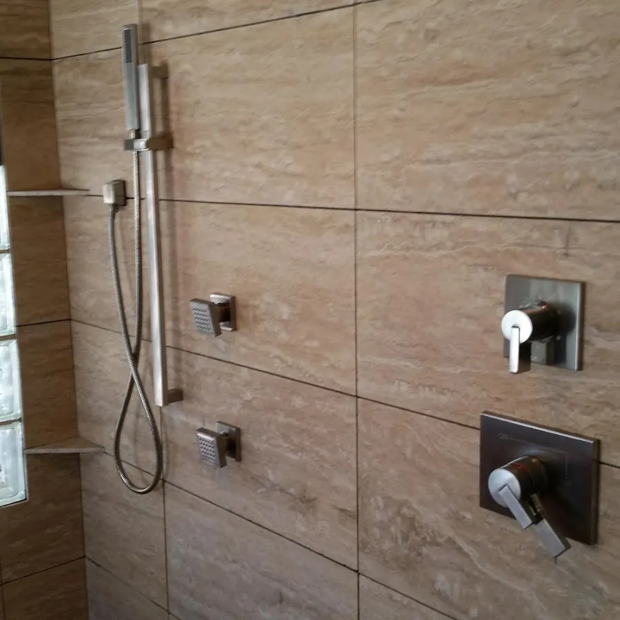 Shower fixture installation for Water Heater Replacement in North Bay Village